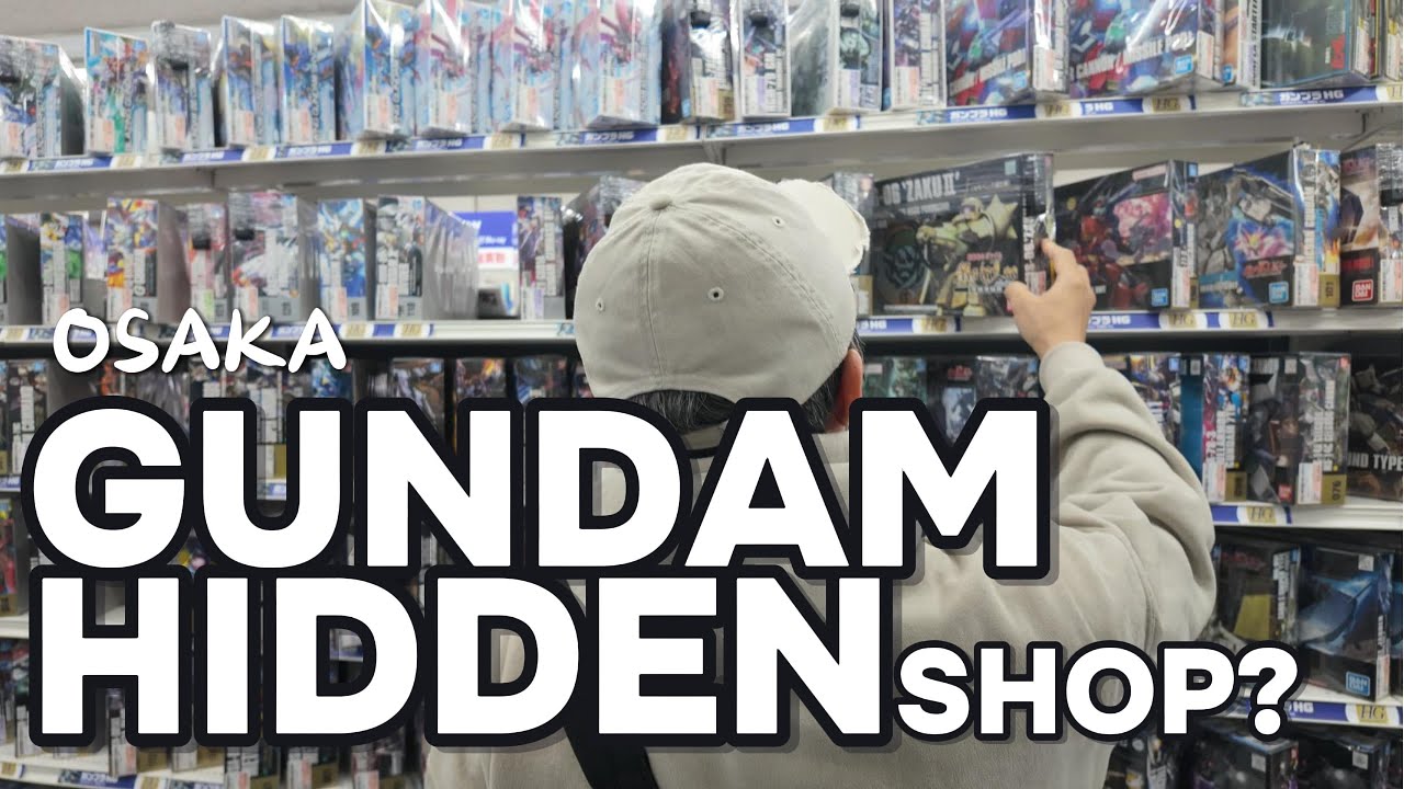 Discover the RAREST Gundam Collectibles in Surugaya Osaka Right Now!