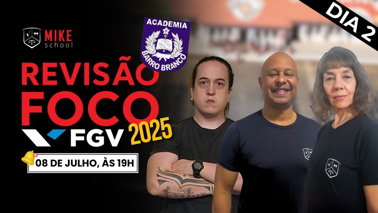 Dia 2/5 Revisão BARRO BRANCO - Mike School