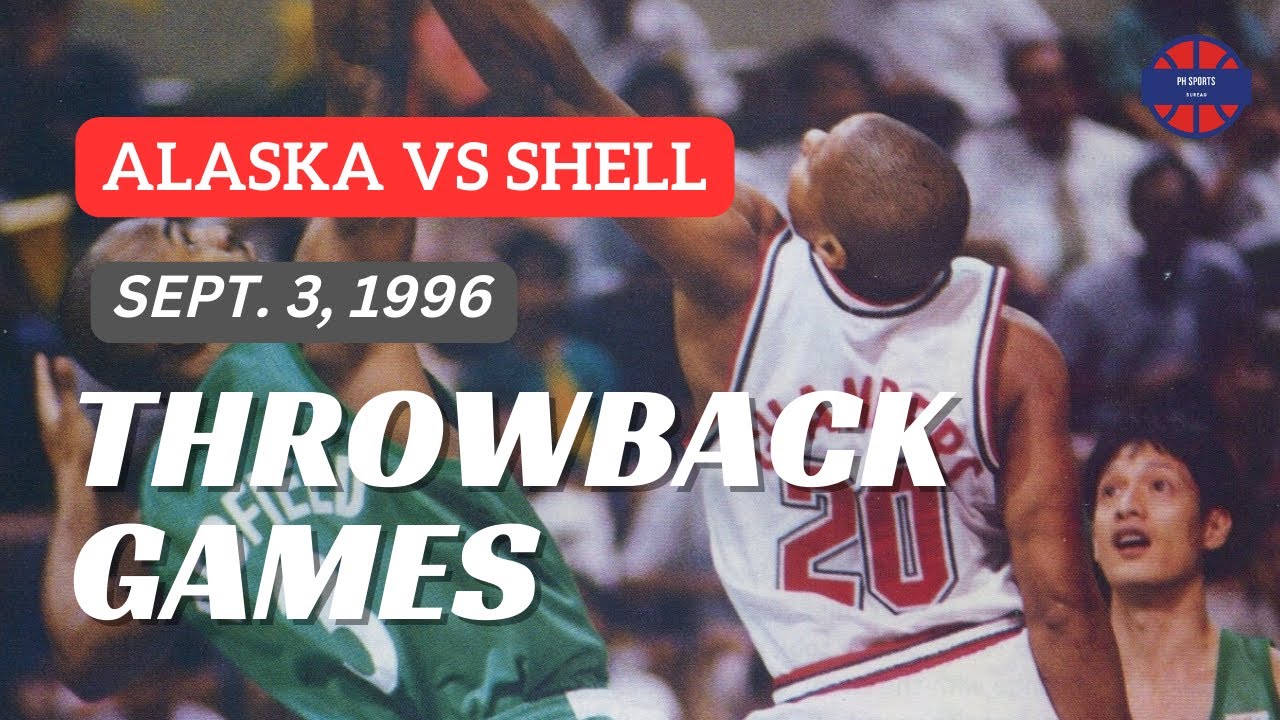 ALASKA vs SHELL | 1996 PBA Comms Cup Final Game 4 | FULL GAME | PBA THROWBACK