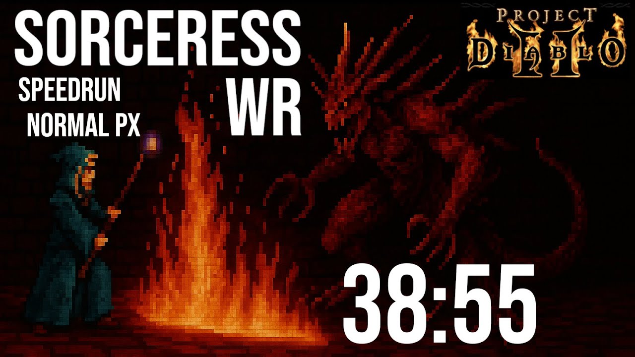 👹 Sorceress WORLD RECORD [PD2] 👹 (Barracks strat) Speedrun Normal PX