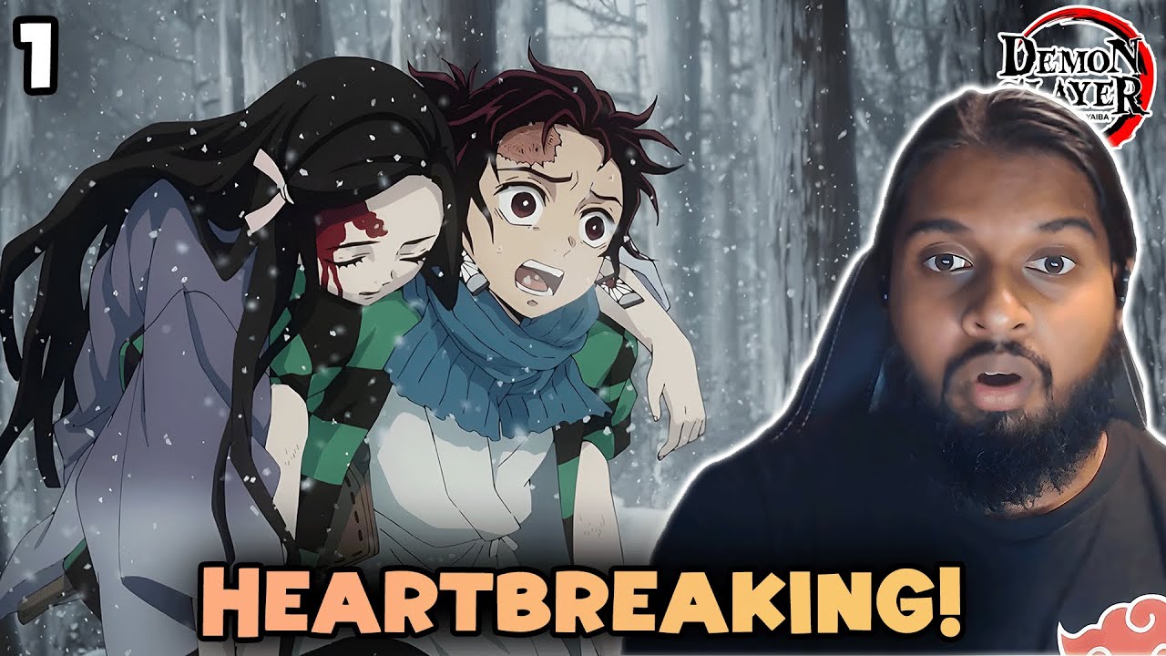 My First Time Watching Demon Slayer… I Wasn’t Ready | Episode 1 Reaction