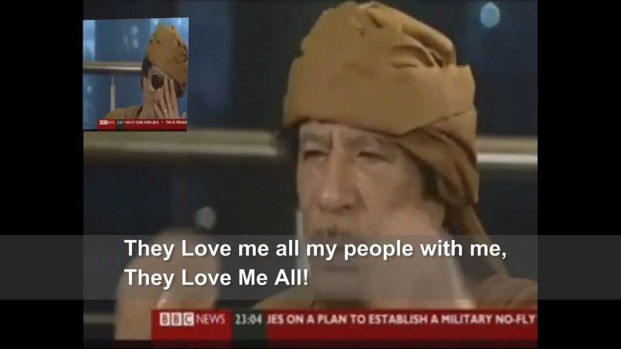Gaddafi - They Love Me All My People (Noy Alooshe) [Extended Version by Mr. Katzz]