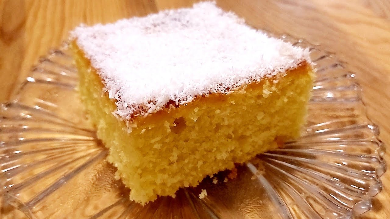 Posni preliveni kolač od naranče, sočan, stari recept iz bakine bilježnice / Orange Cake