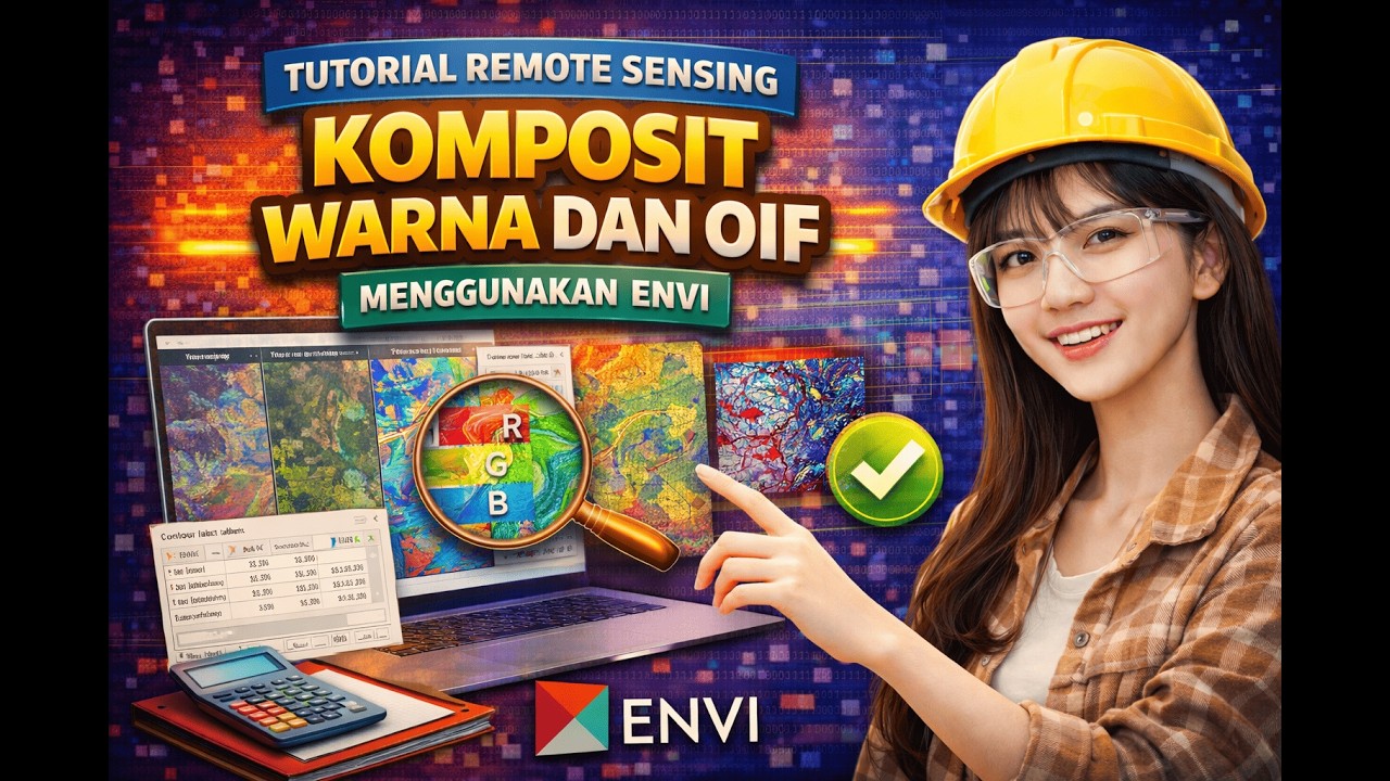 TUTORIAL REMOTE SENSING - KOMPOSIT WARNA DAN PERHITUNGAN OIF