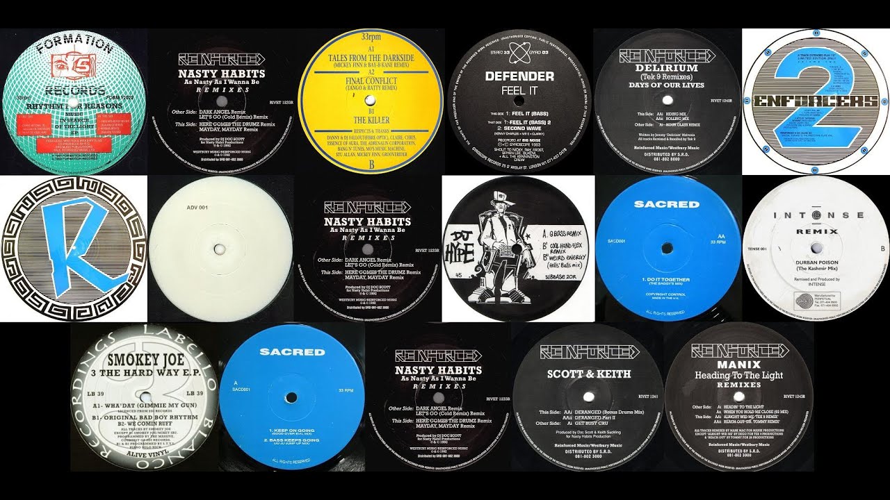 Old Skool Dark Junglistic Hardcore Mix - 1992 to 1993 - Downloads available (see track list)