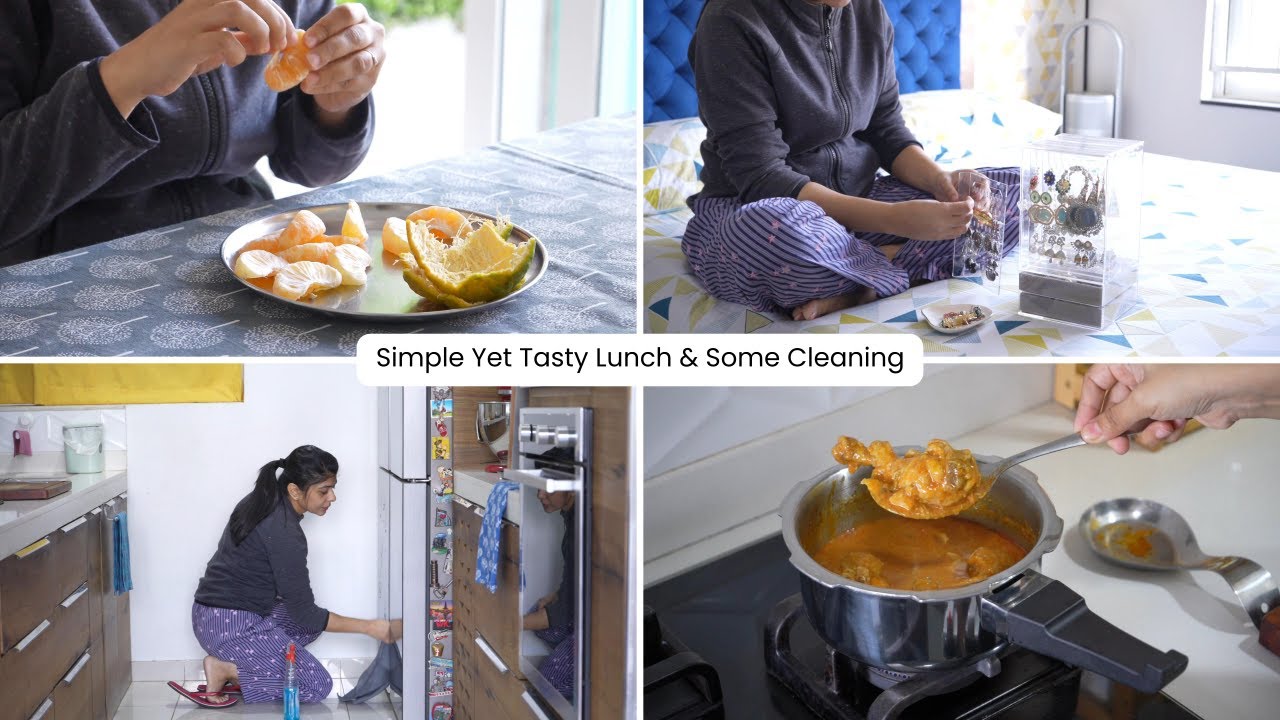 Vlog - Simple & Comforting Lunch & Some Household Chores