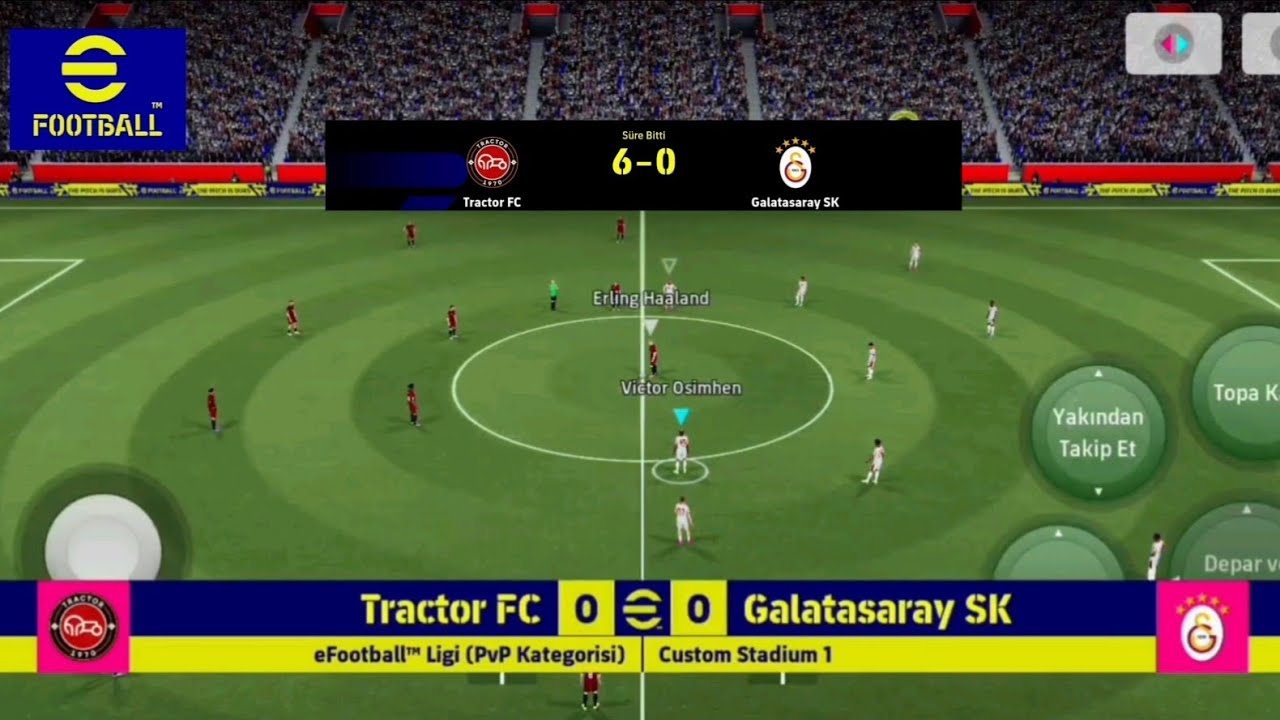 EFOOTBALL GAMEPLAY MOBİLE ( FUTBOL OYUNU  ) EFOOTBALL LİGİ