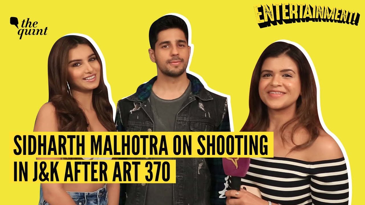 Sidharth Malhotra and Tara Sutaria on 'Marjaavaan' | The Quint