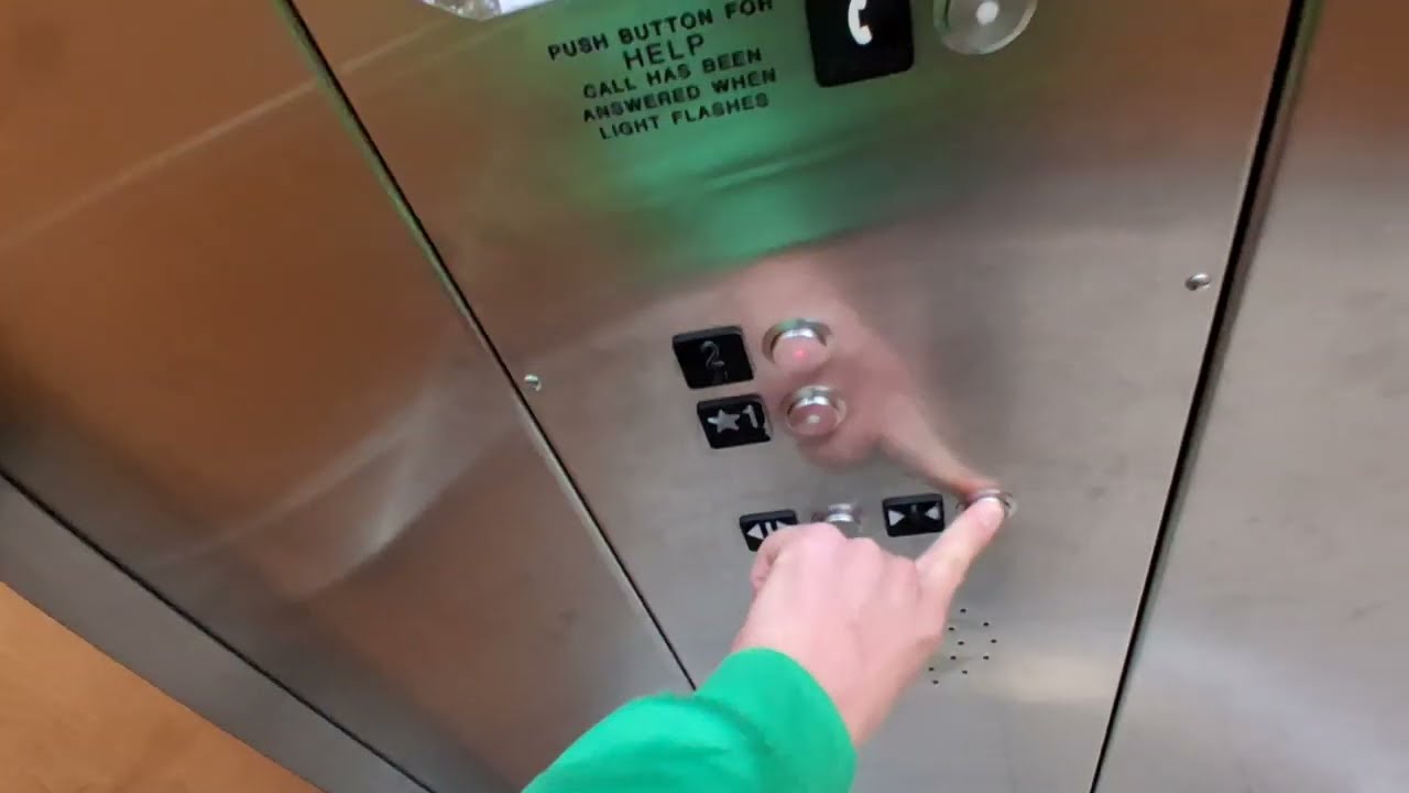 Schindler HT 330A Hydraulic Elevator At Kohls, Lacey, WA