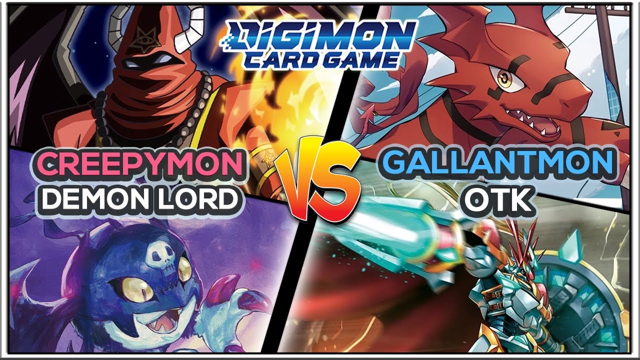 Creepymon vs Gallantmon • BT23 Gameplay | DCGO | Digimon TCG