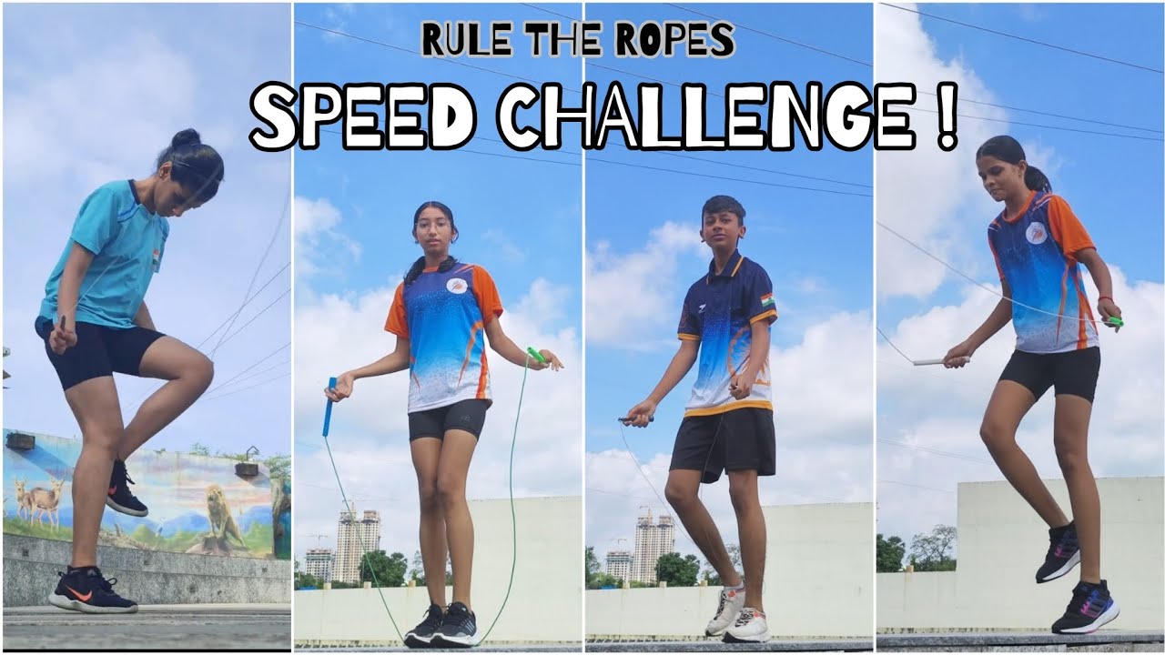 SPEED CHALLENGE - FASTEST JUMP ROPE ATHLETE ⚡ #skippingchallenge