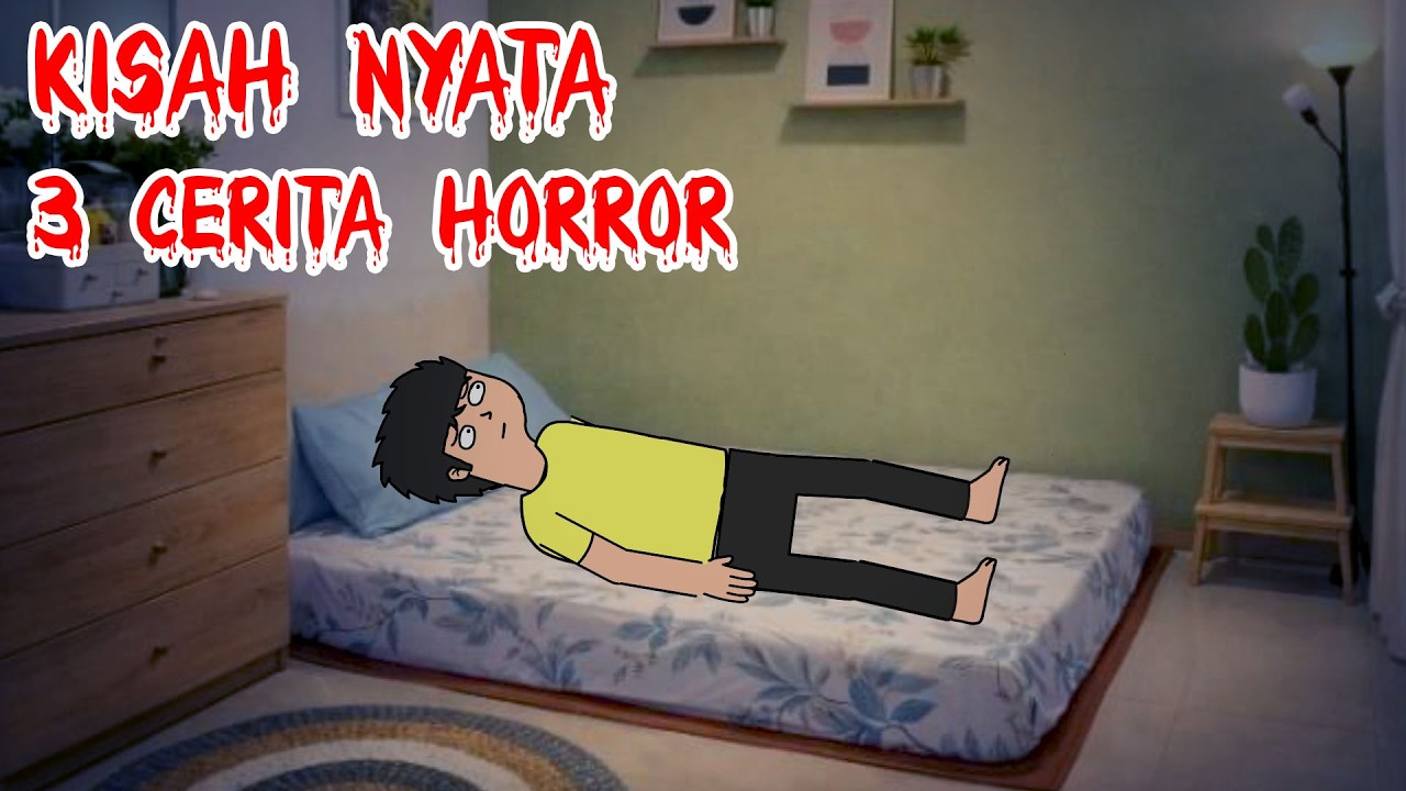 3 CERITA  HORROR PALING SERAM ! KARTUN HORROR TERBARU KOMPILASI