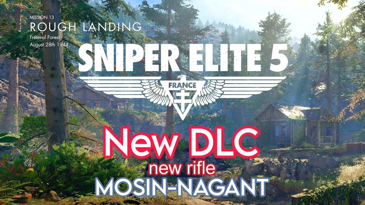 Sniper Elite 5 New DLC - ROUGH LANDING - MISSION 13