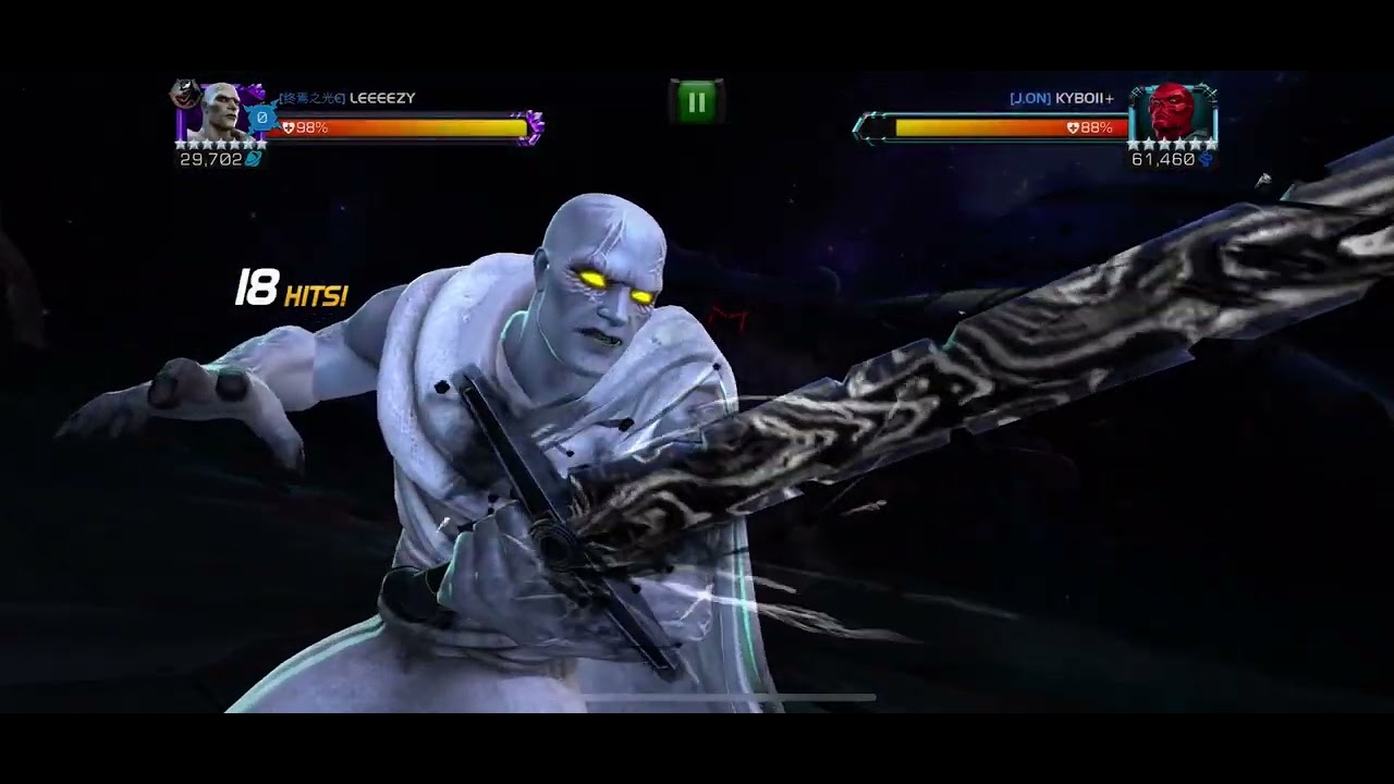 MCOC 7 star Rank 2 Gorr vs Red Skull battleground rich get richer meta