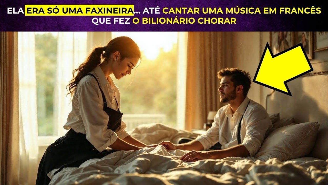 ELA ERA SÓ UMA FAXINEIRA… ATÉ CANTAR UMA MÚSICA EM FRANCÊS QUE FEZ O BILIONÁRIO CHORAR