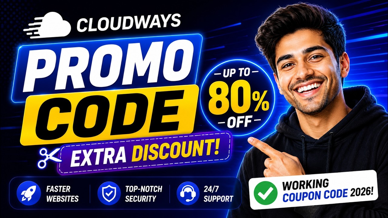 Cloudways Promo Code 2026 | Cloudways Coupon Code | Cloudways Discount
