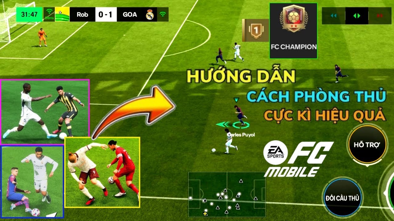 HƯỚNG DẪN CÁCH PHÒNG THỦ HIỆU QUẢ TRỞ NÊN PRO HƠN TRONG FC MOBILE | CÁC LỖI THƯỜNG GẶP