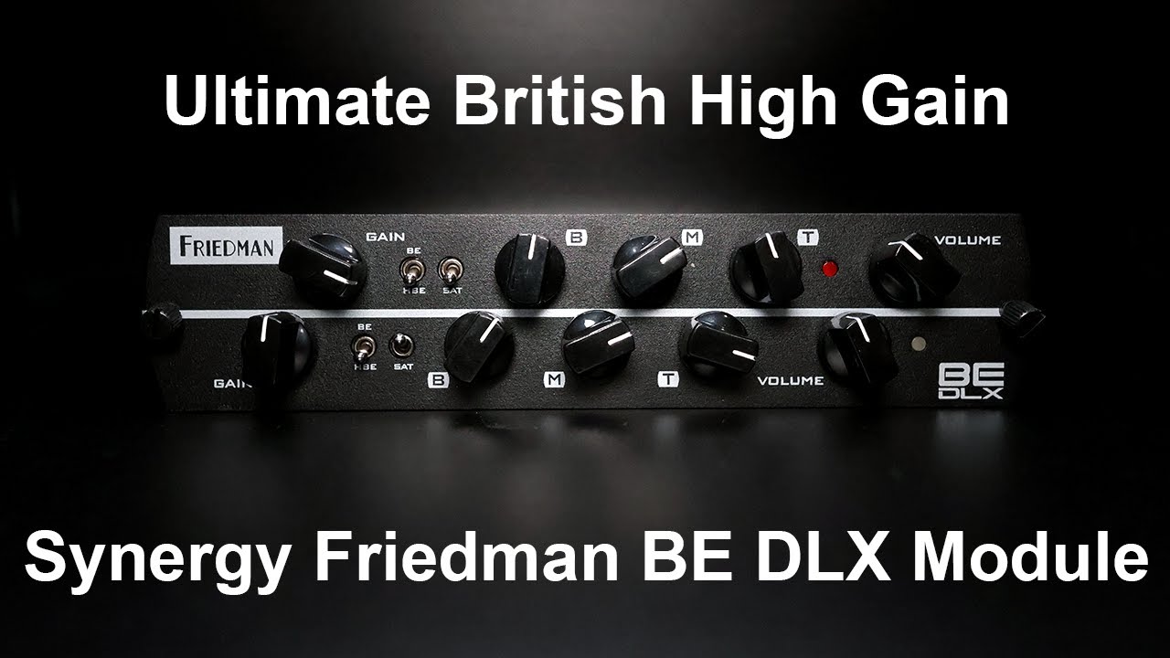 Synergy Friedman BE DLX Review/Playthrough