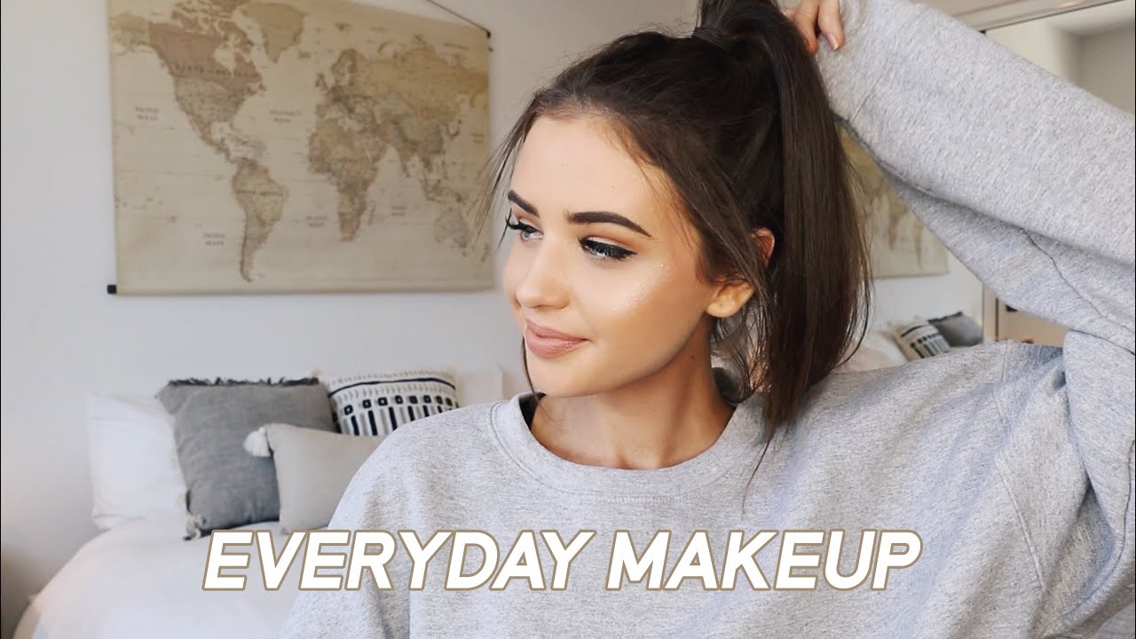 MY EVERYDAY MAKEUP 2018 :)