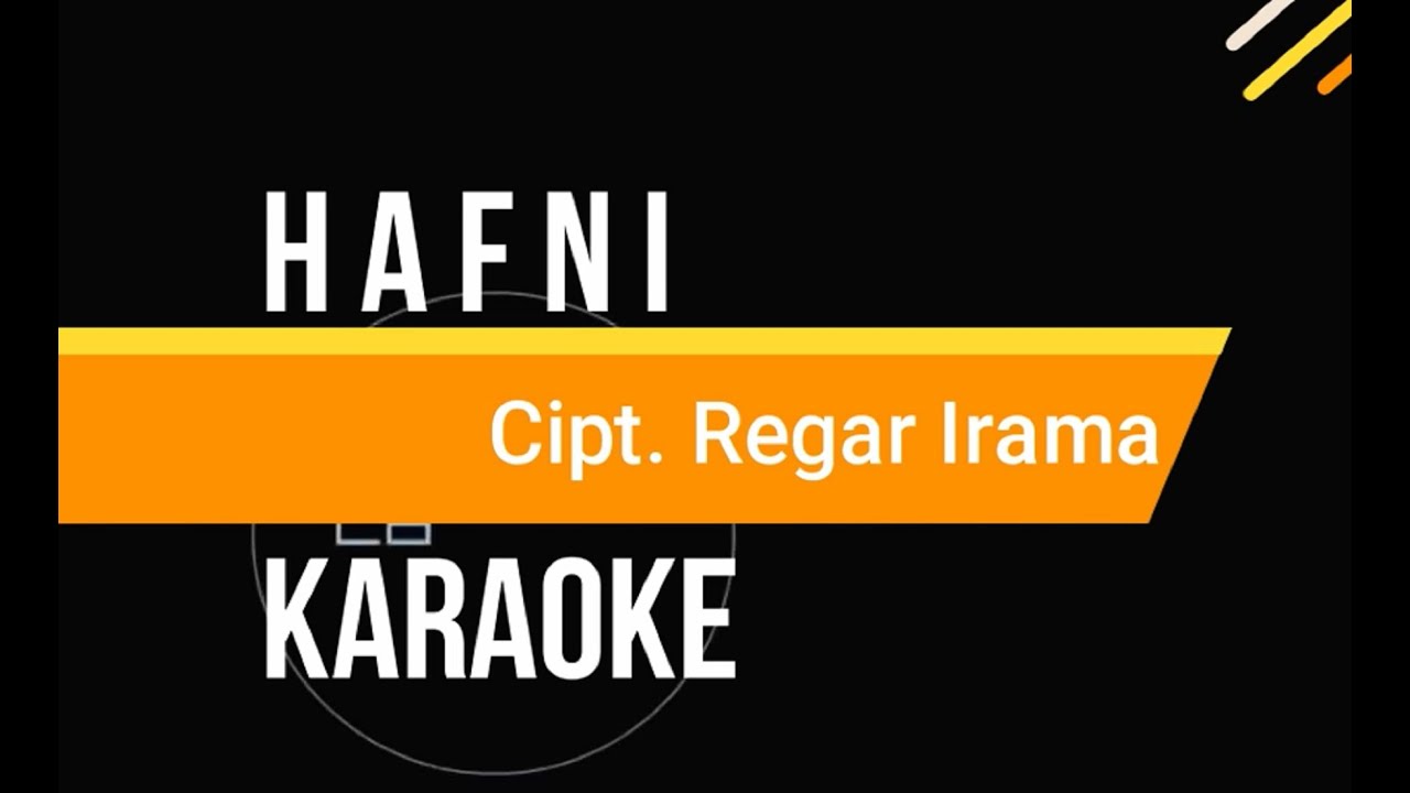 HAFNI KARAOKE Tapsel, Nada Pria