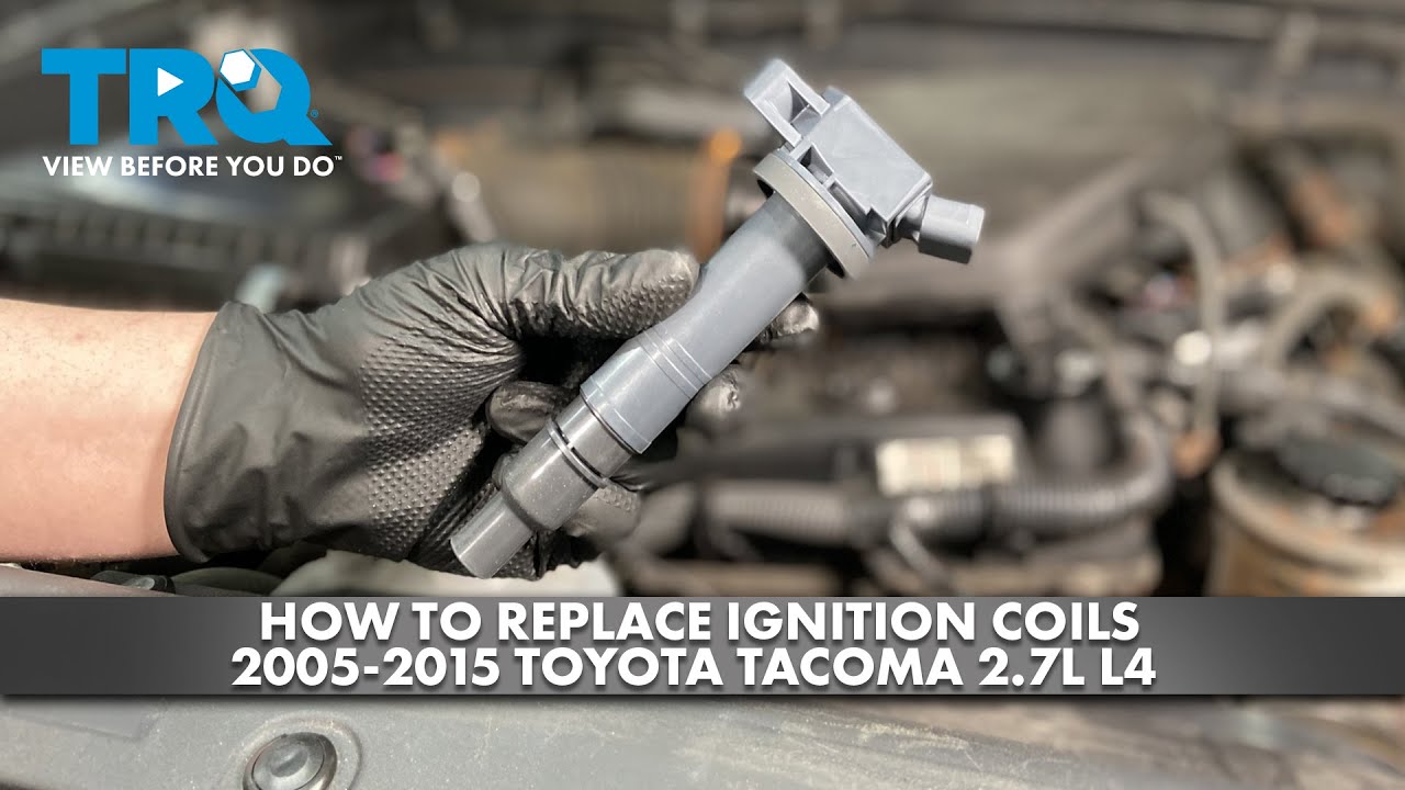 Как заменить катушки зажигания на Toyota Tacoma 2.7L L4 2005-2015