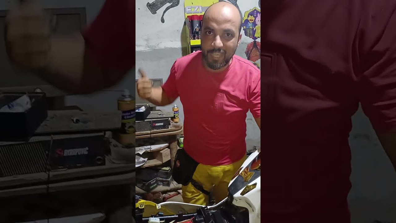 كيفيه التصرف فى حال تعطل البايك منك sym nhx nht  خطوه خطوه 