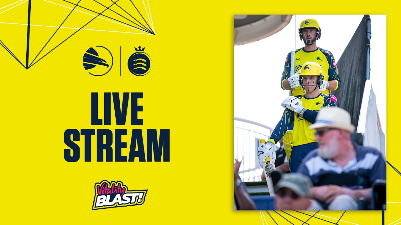 LIVE STREAM | Hampshire Hawks Men v Middlesex | Vitality Blast