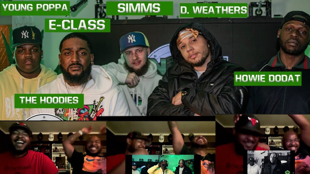 THIS WAS 7mins of CHAOS!! On DA RADAR 845 cypher ( REACTION VIDEO FT MY TWIN BRO DOUGH)