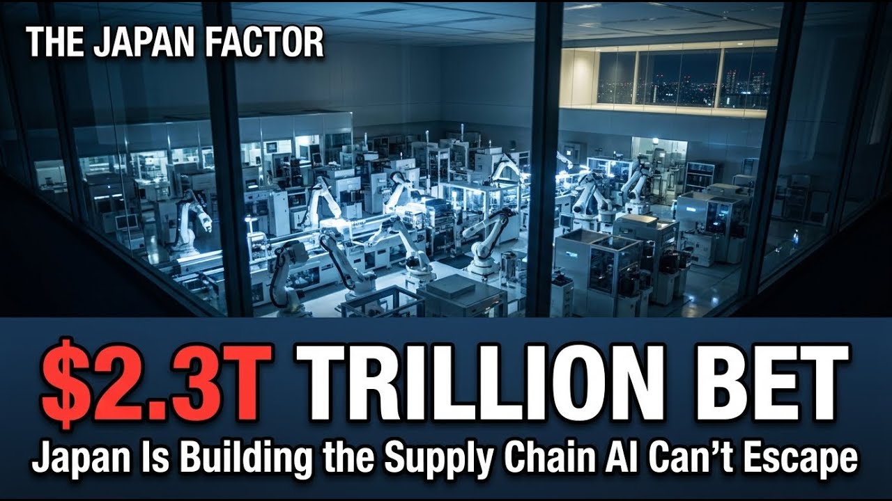 Japan's $2.3 Trillion Bet | The AI Supply Chain Nobody Can Replace