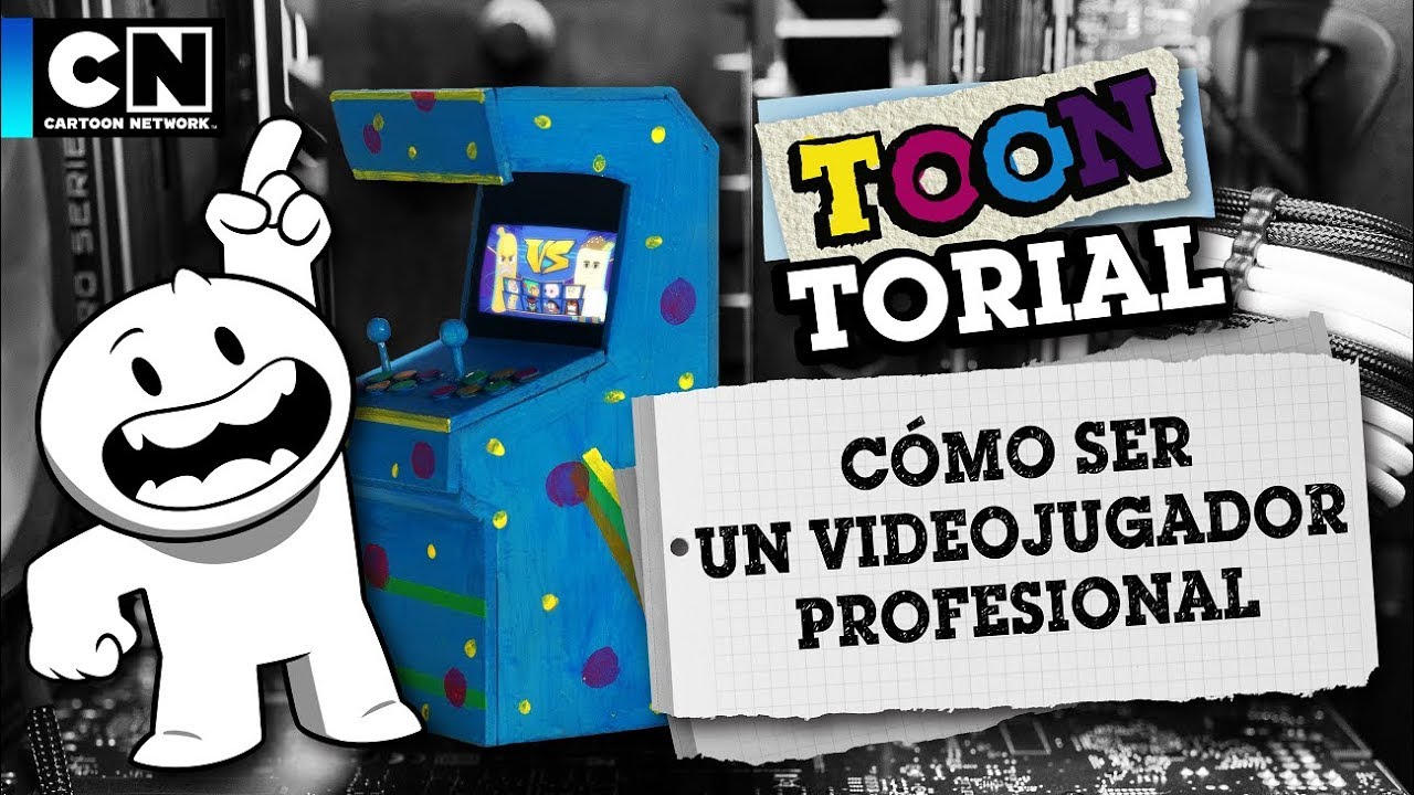 Cómo ser un videojugador profesional | Toontorial | #QuedateEnCasa
