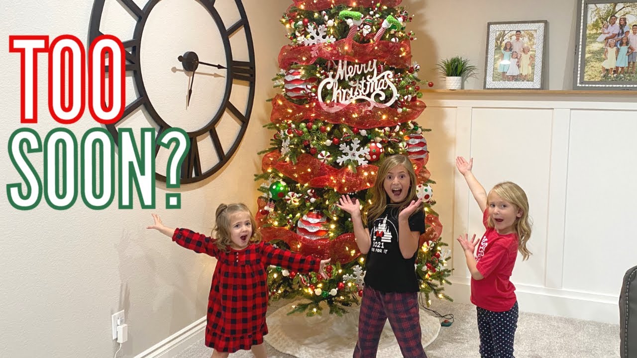 It's Never Too Early for Christmas Decorations! / Putting Up the Christmas Tree (2021)