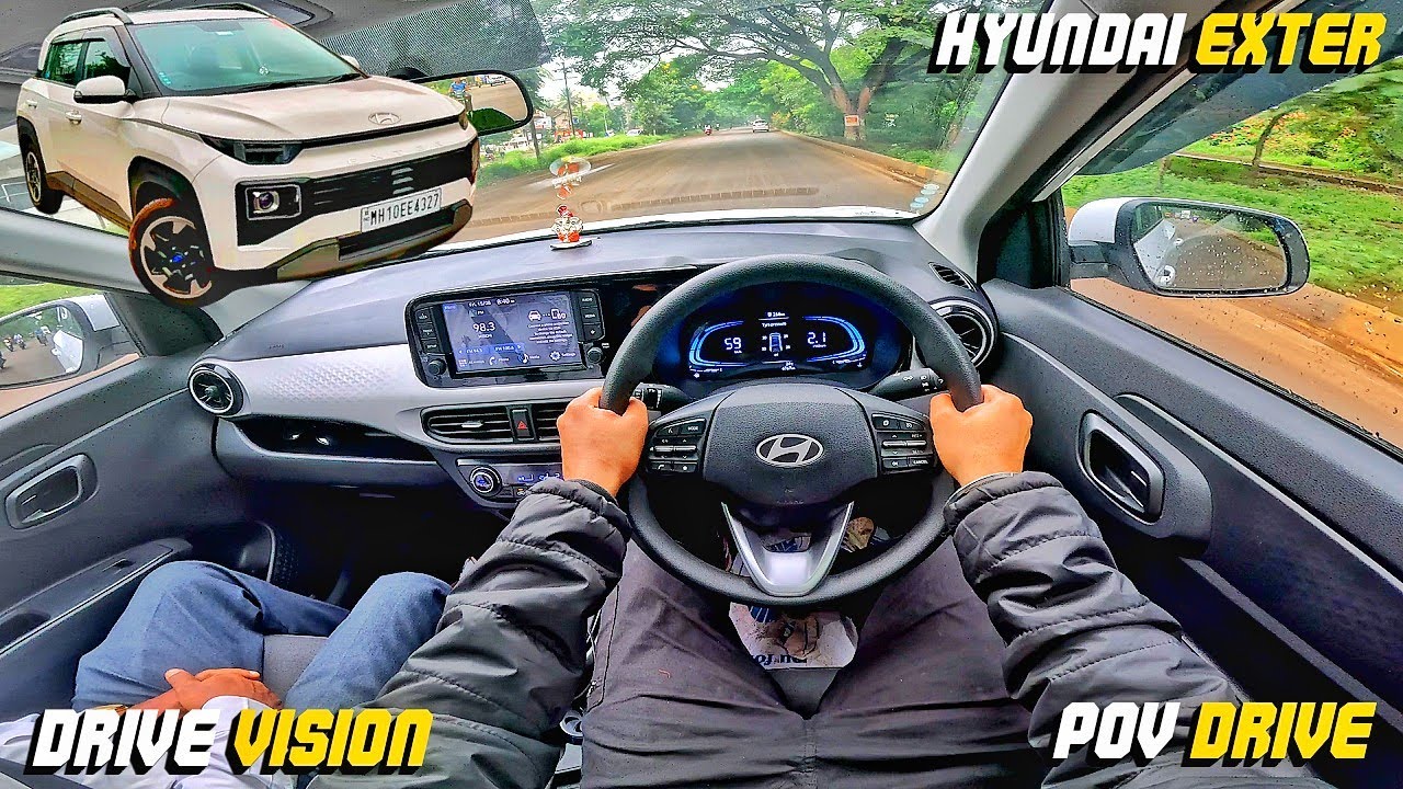Hyundai Exter 2025 : POV Drive | Best Micro Suv Experience In Highway Drive | #exter #povdrive #asmr