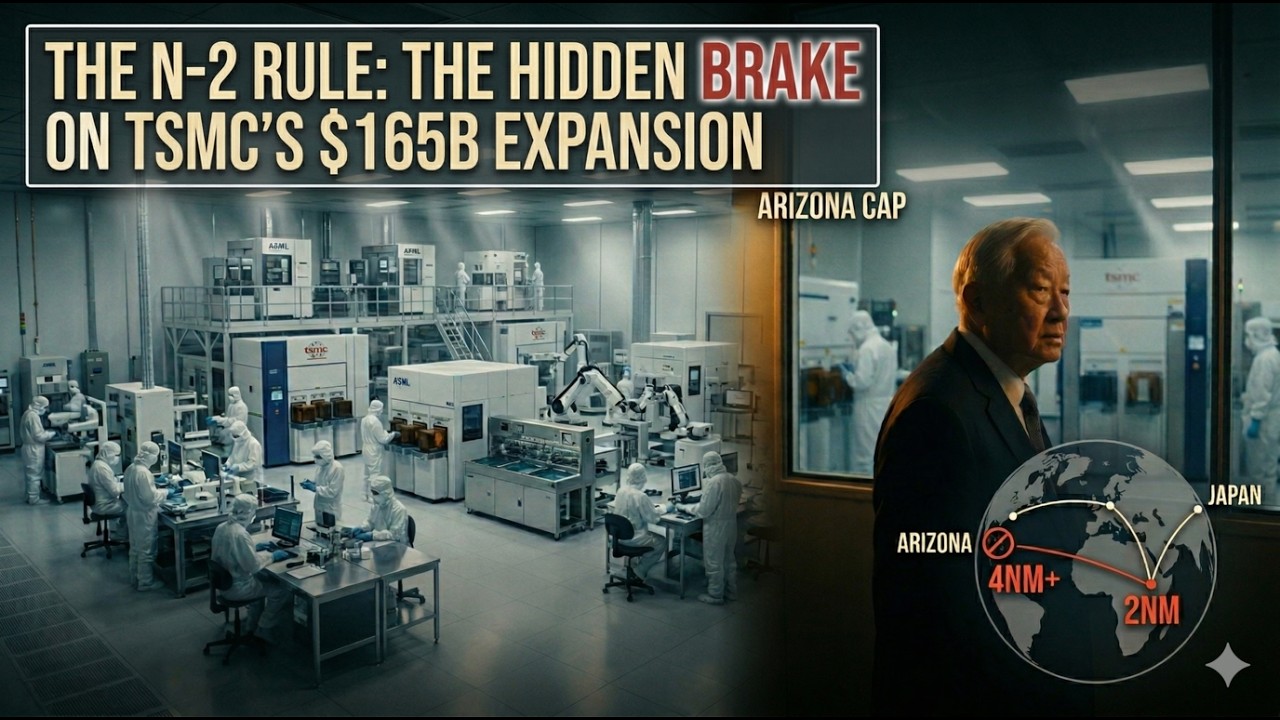 Глобальная ставка TSMC на 165 миллиардов долларов: правило N-2, ограничивающее их реальные возмож...