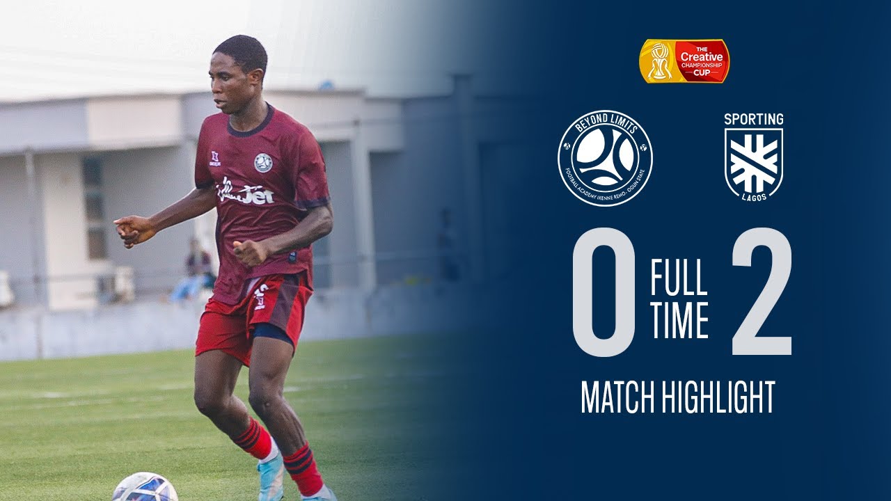 TCC CUP26 MD4: BEYOND LIMITS FA VS SPORTING LAGOS