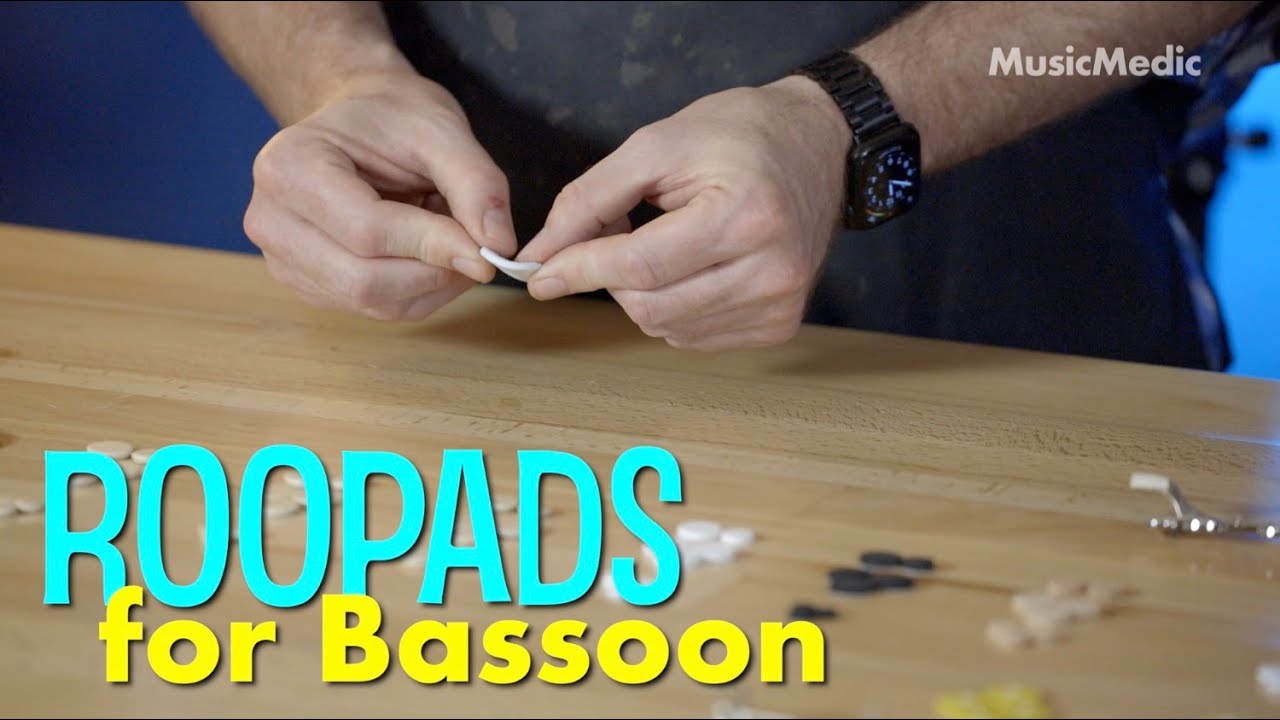 RooPads for Bassoon are perfect for your WoodWind Repairs!