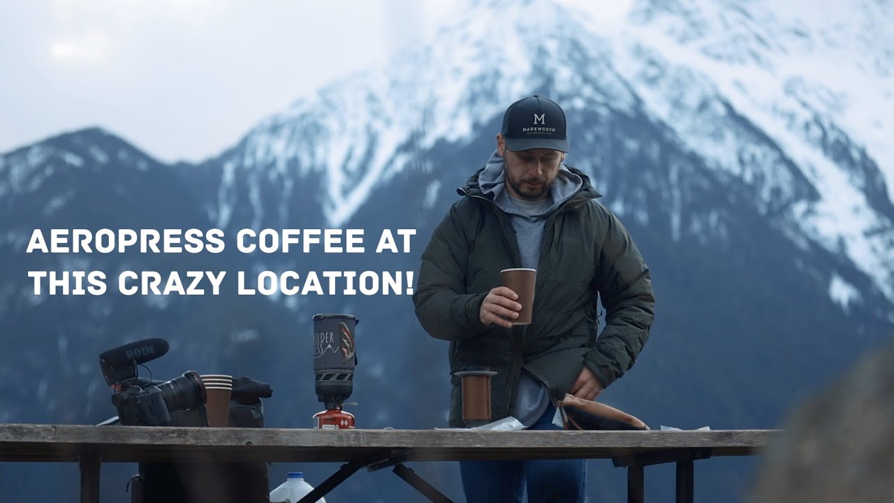 We Drove 2 Hours To Make Aeropress Coffee - Diablo Lake in North Cascades National Park