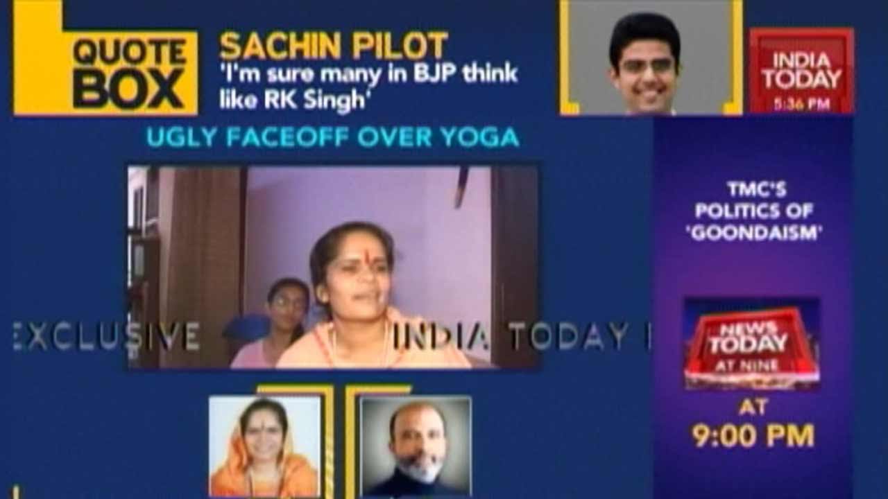 AIMPLB Chief Calls Suryanamaskar 'Un-Islamic'; Sadhvi Tells Yoga Opposers To Go To Pak