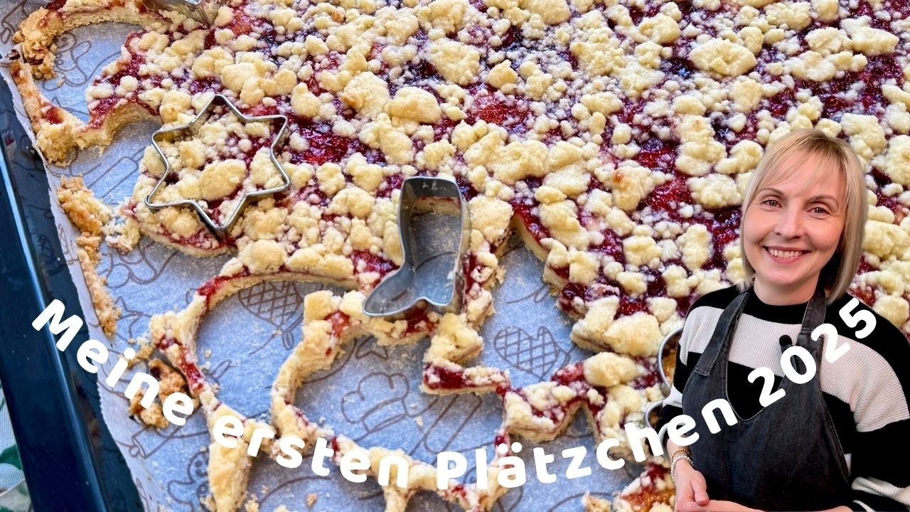 ✨ Meine ersten PL&Auml;TZCHEN 2025 🎅🏻🎄 - Pl&auml;tzchen mal anders gemacht - Thermomix&reg; TM5/TM6/TM7