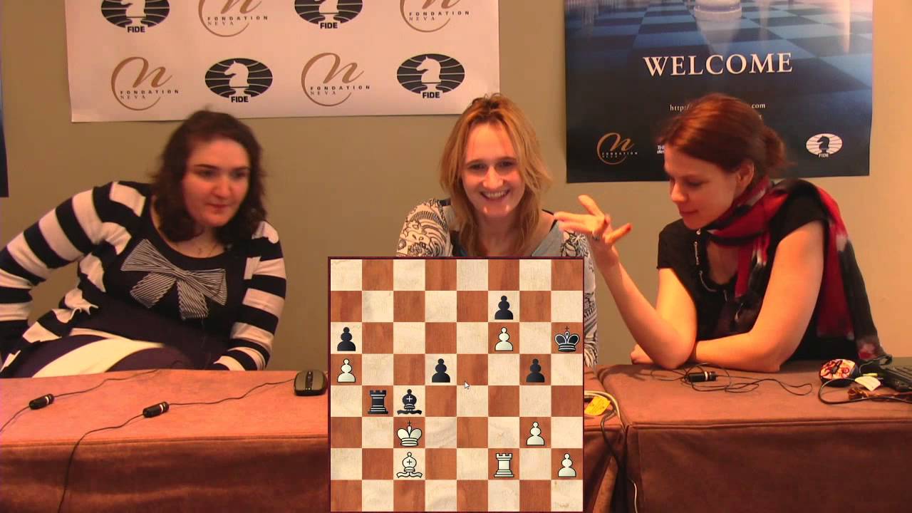 Пресс-конференция, раунд 5: Виктория Чмилите (LTU) против Наны Дзагнидзе (GEO)