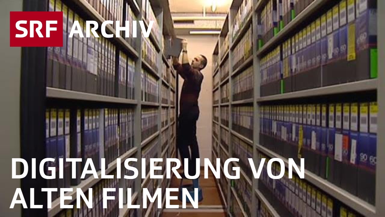 Digitalisieren von altem Filmmaterial (2007) | Digitalisierung beim Schweizer Fernsehen | SRF Archiv