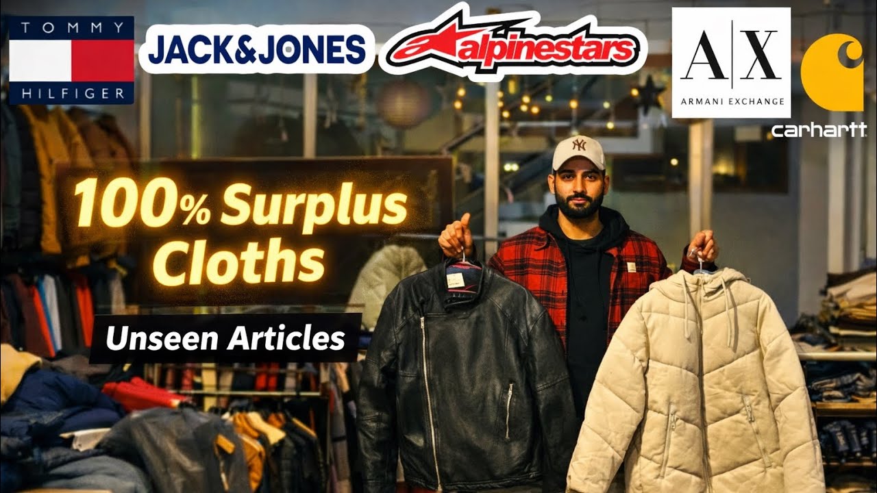 Cheapest Export Surplus Branded Garments | 90% Off | 100% original, International brand .