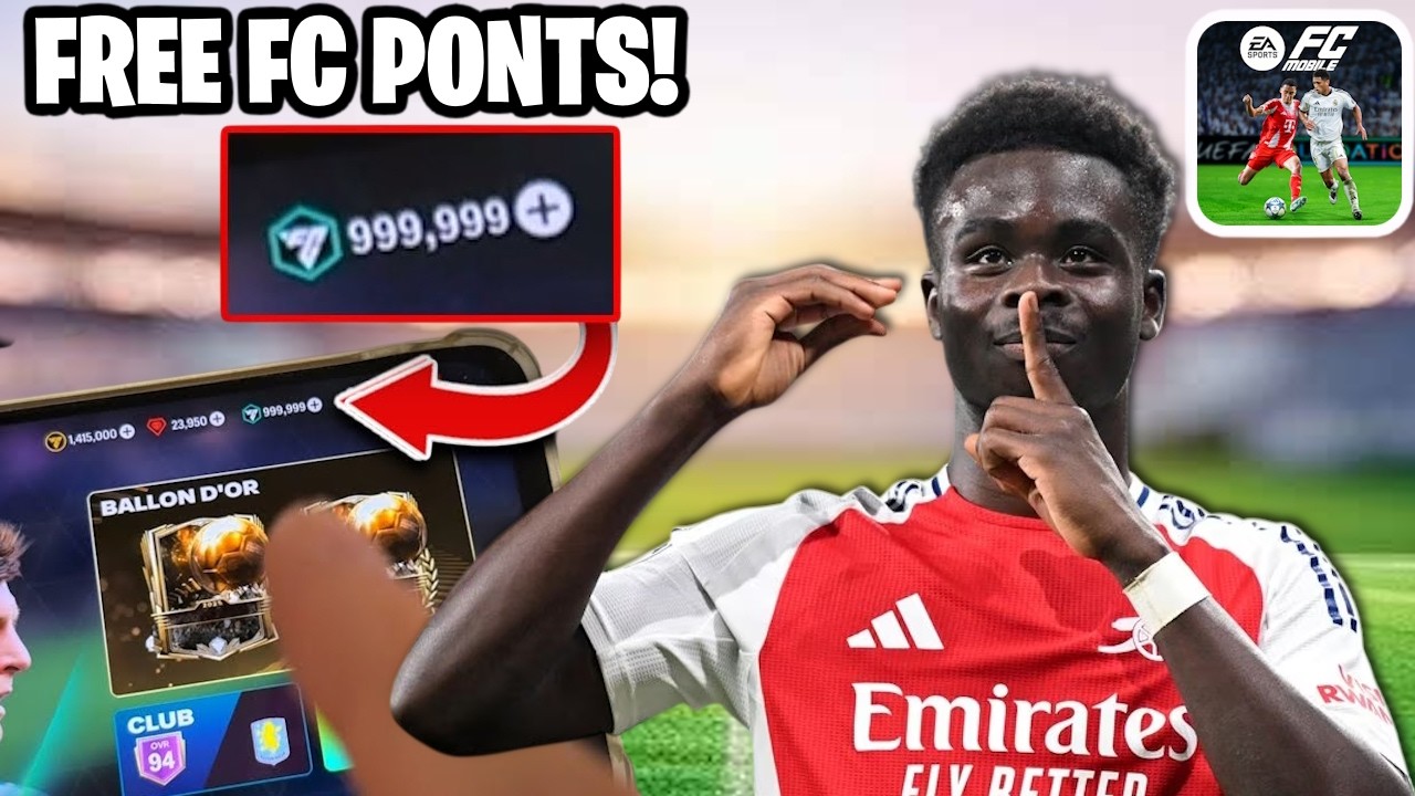 FC Mobile Hack/Mod apk - UNLIMITED GEMS & POINTS (iOS Android) 2026