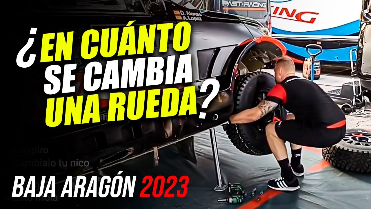 VIVIMOS UN ENSAYO DE CAMBIO DE RUEDA CON EL EQUIPO MMR DE DANIEL ALONSO + ENTREVISTA A JANDRÍN LÓPEZ