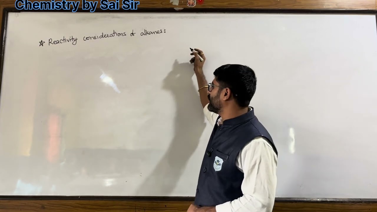 Free Radical Reactions (part-7) Production of Radicals | Reactivity of Alkanes | Paraffins