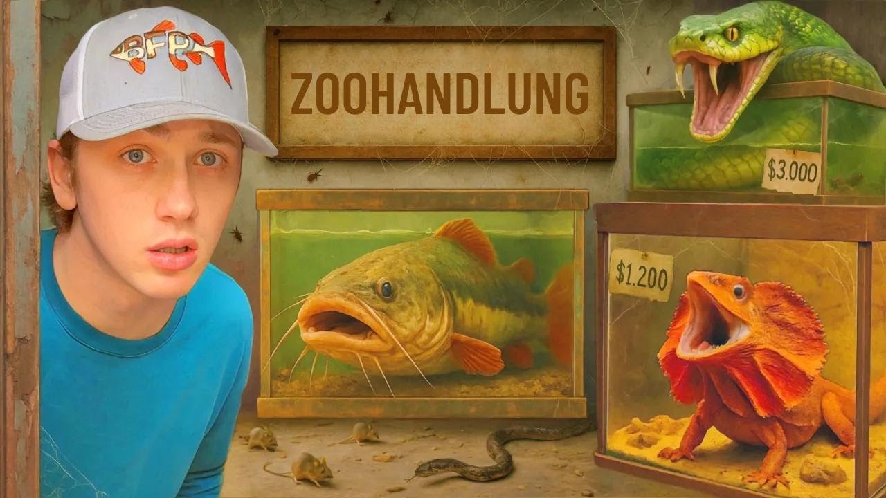 Ich habe eine verlassene Tierhandlung gefunden!