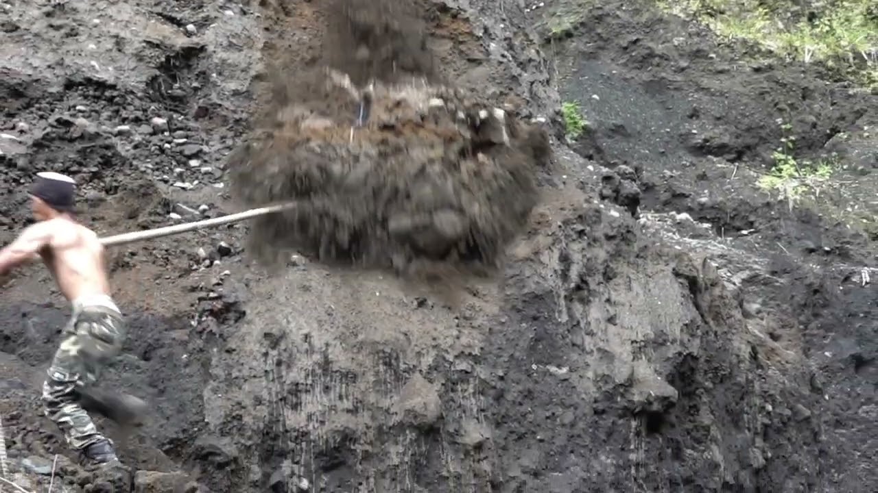 tearing down this cliff is very difficult