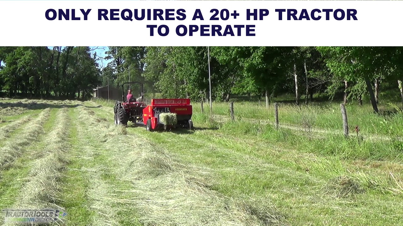 TM53 Compact Square Baler by Abbriata