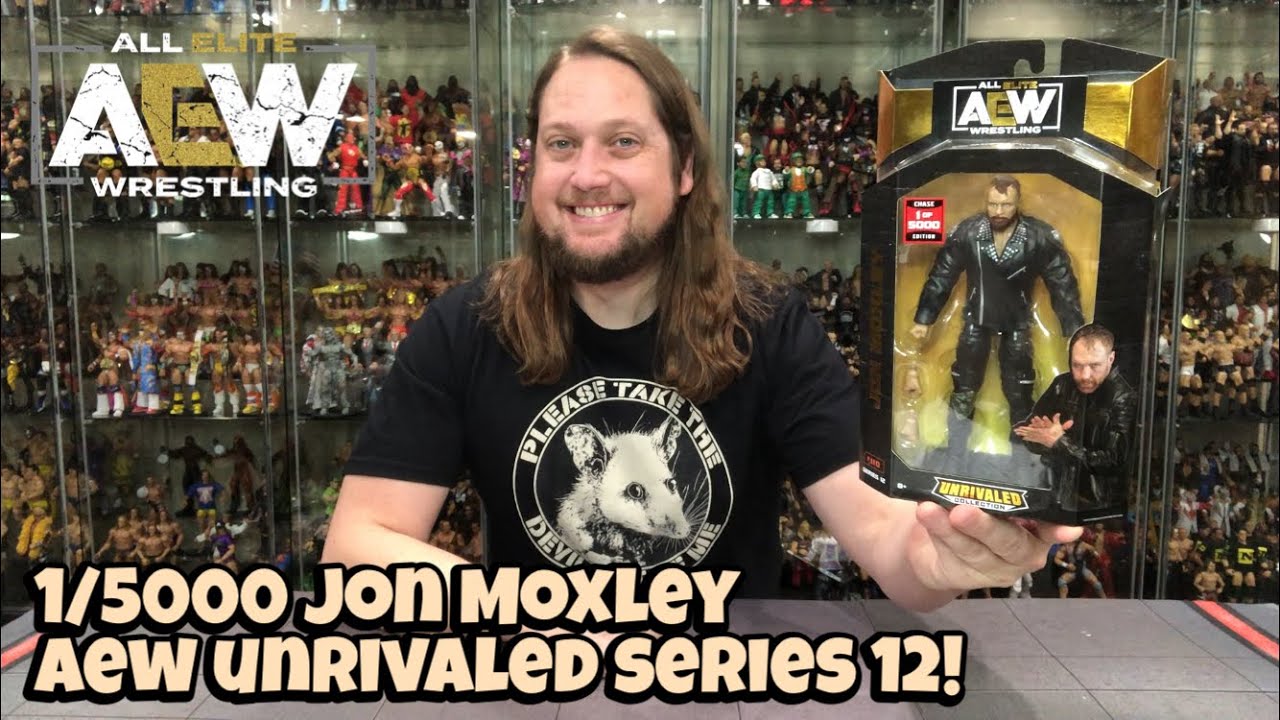 Jon Moxley 1/5000 AEW Unrivaled Series 12 Unboxing & Review!