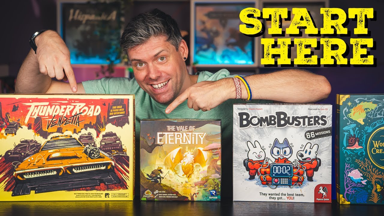 Лучшие настольные игры для начала вашей коллекции!
