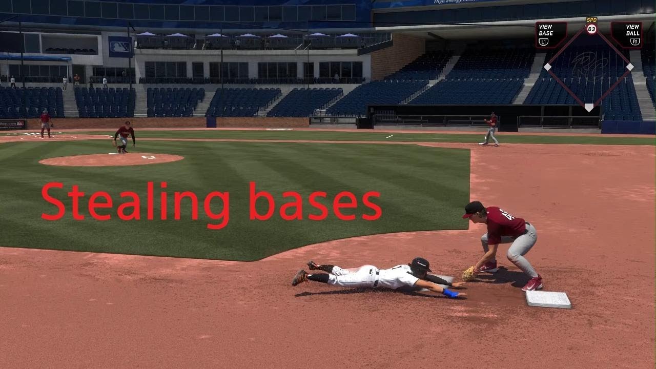 MLB The Show 25 How to steal bases